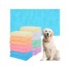 Microfiber Pet Towels for Drying and Grooming Medium Large Dogs Cats Soft Comfortable