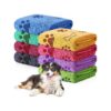 Microfiber Pet Towels for Fast Drying Dogs Cats Soft Comfortable