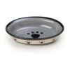 Microwave and Dishwasher Safe Ceramic Food Bowl for Cats and Small Dogs