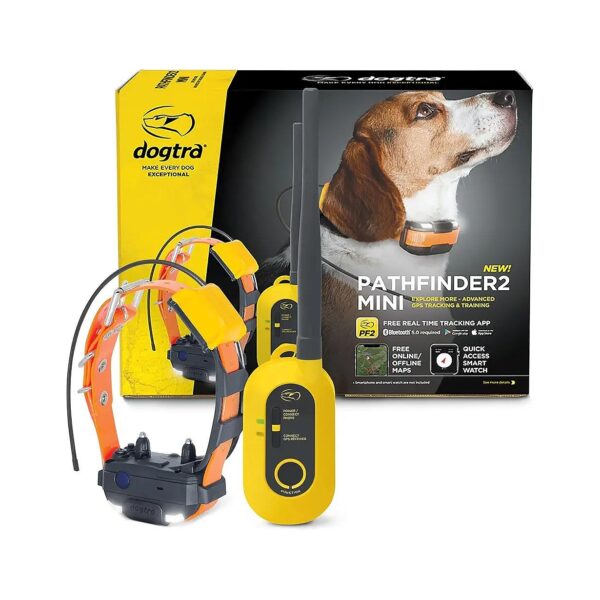 Mile Range GPS Dog Tracking System with LED Light and No Monthly Fees