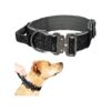 Military Tactical Dog Collar with Quick Release Buckle for Large Dogs