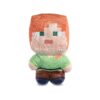 Minecraft Miner Alex Plush Dog Toy Squeaker Toy