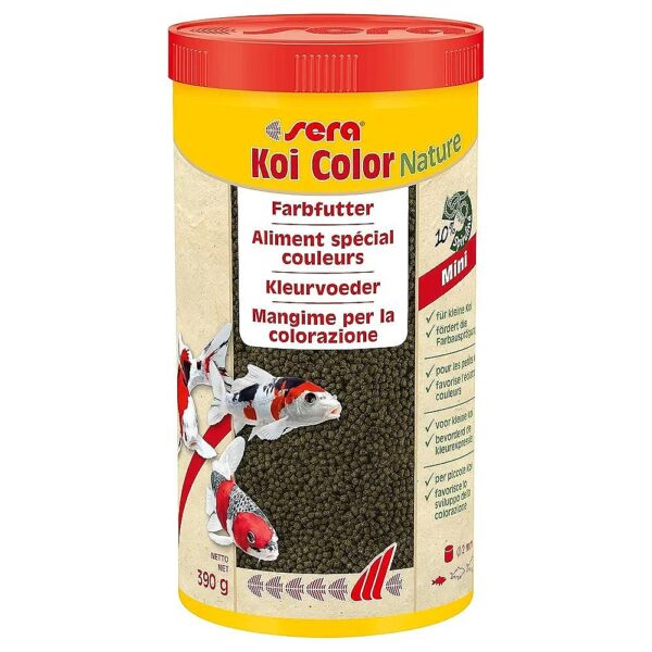 Mini 7 oz Granules for Easy Feeding of Adult Koi