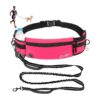 Mini Dog Leash Waist Bag for Small to Medium Dogs with Adjustable Belt