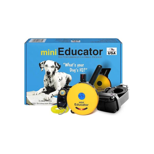 Mini Educator Remote Training Collar with 100 Training Levels and Sound