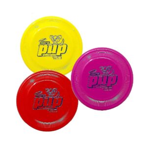 Mini Frisbees Pack of 3 for Small Dogs and Puppies