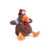 Mini Plush Chicken Dog Toy, Farmyard Theme, Soft and Squeaky for Play and Cuddles