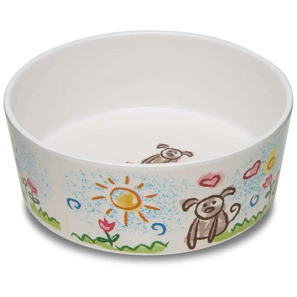 Modern Design Dog Bowl for Small Dogs with Dishwasher Safe and Easy Cleaning