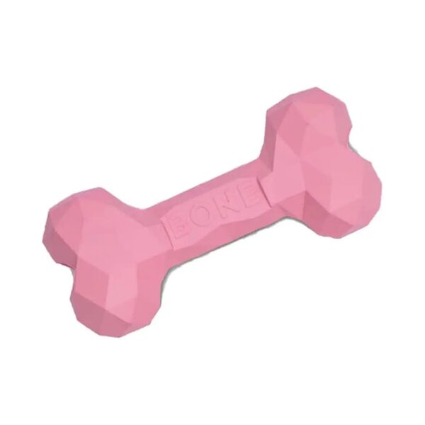 Modern Pink Dog Toy for Fillable Treats and Peanut Butter Fun