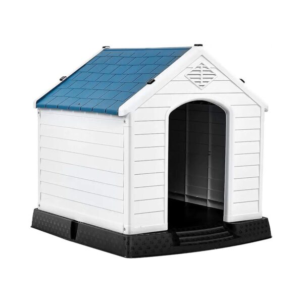 Modern White Dog Shelter for Small Medium Dog Breeds