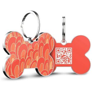 Modifiable Pet ID Dog Tags with Free Online Profile and Detailed Pet Information