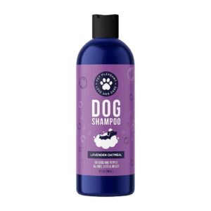 Moisturizing Dog Shampoo for Dogs with Dry Skin and Fur with Oatmeal