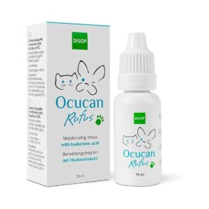 Moisturizing Eye Drops for Pets with Hyaluronic Acid and Artificial Tears