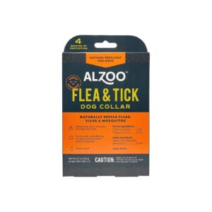 Month Protection Flea and Tick Collar for Medium-Sized Dogs with Plant-Based Formula