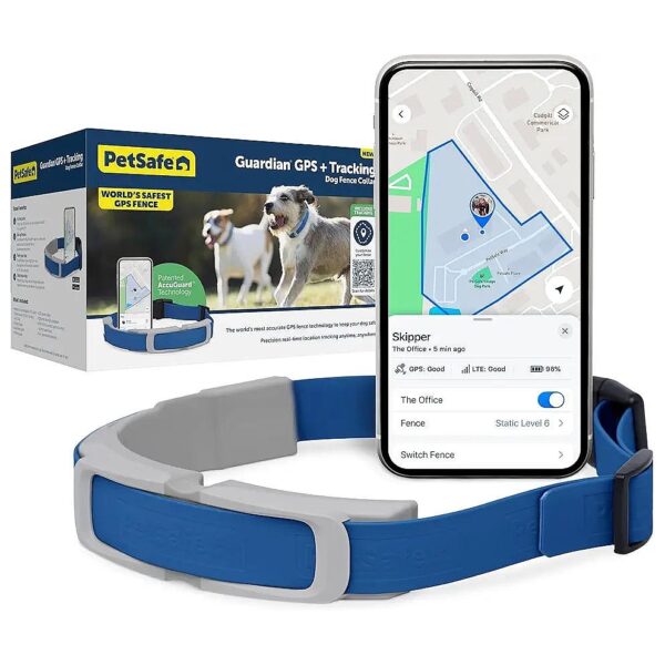 Most Advanced Wireless Dog Fence for Large Yards with Real-Time GPS Tracking and Alerts