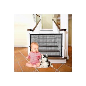 Mounted Baby Gate for Stairs and Doorways - 3" W x 3" H