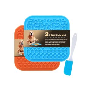 Multi-Benefit Lick Mat for Pets featuring Slow Feeding and Anxiety Relief