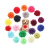 Multi-Color Pet Flower Collars with Sturdy Elastic Band for Puppy Collar Grooming Needs