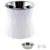 Multi-Height Slow Feed Dog and Cat Bowls for Small Size Animals