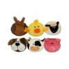 Multi Pet Assorted Style Dog Toy with 7 Inch Long Squeakable Rubber Sub-Woofers