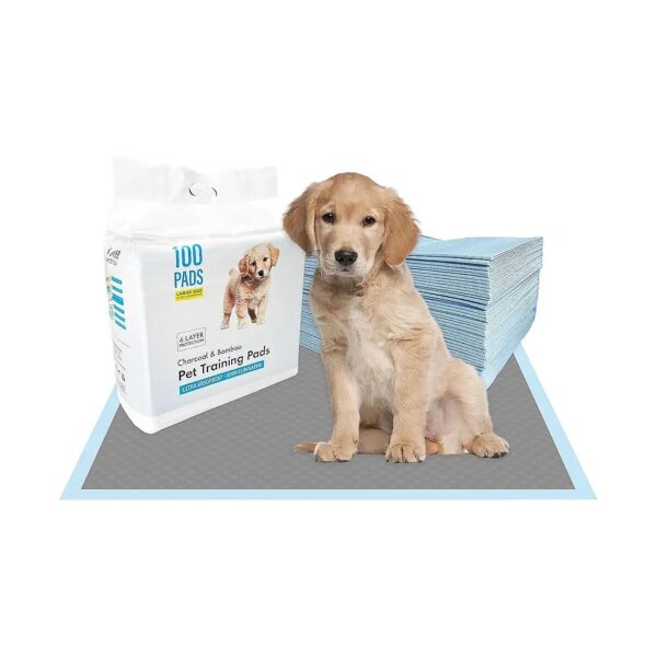 Multi-Purpose Charcoal Bamboo Pet Training Pads for Dogs and Cats