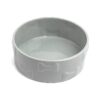 Multi-Purpose Gray Ceramic Food and Water Bowls for Pets