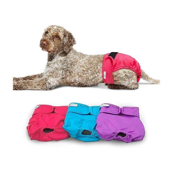 Multi-Purpose Reusable Dog Diapers for Puppy, Adult, and Senior Dogs