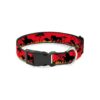 Multicolor Polyester Dog Collar Buckle Mufasa Simba Family Silhouette