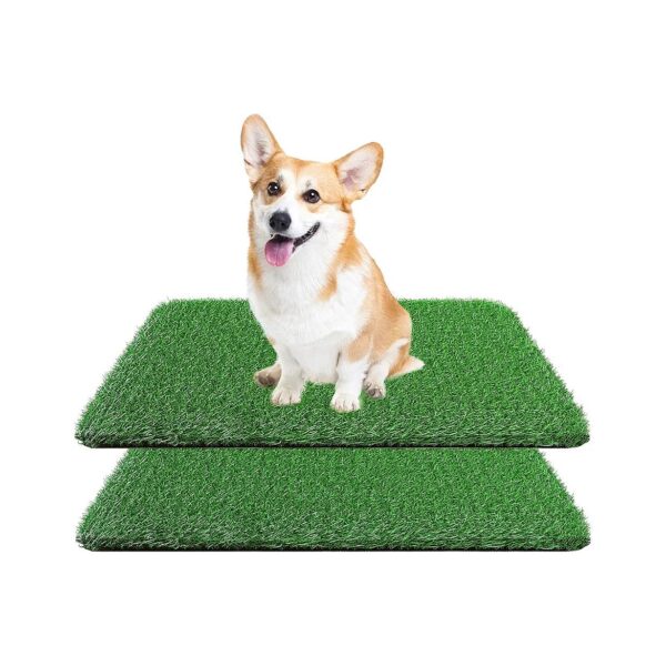 Multifunctional Artificial Dog Grass Pad for Puppy Potty Training and Decoration