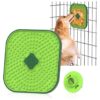 Multipurpose Dog Crate Plate for Stress Relief and Anxiety Aid Slow Feeder Training Tool