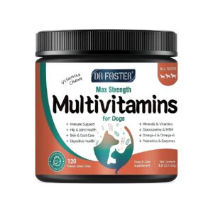 Multivitamin for Dogs with Freeze-Dried Technology, Chicken Flavor, and