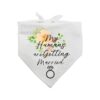 My Humans Are Getting Married Dog Bandana in Soft 100% Cotton for Medium and Large Dogs