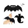 Mysterious Bat Wing Pet Costume for Cats and Small to Large Dogs, Easy Wear and Clean