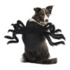 Mysterious Spider Costume for Dogs, Soft and Lightweight Felt Fabric with Long Hair Plush