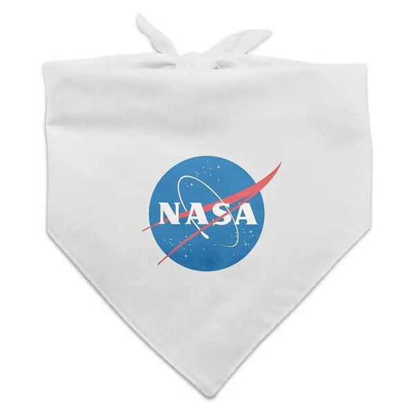 NASA Meatball Logo Bandana for Large Dogs