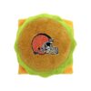 NFL Stadium Cheese Burger Plush Toy for Dogs and Cats with Inner Squeaker