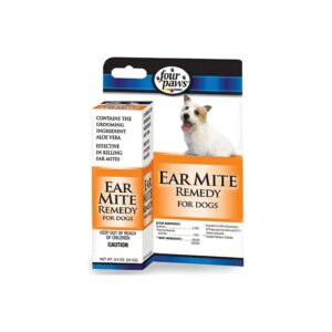 Natural Aloe Ear Mite Treatment Solution for Dogs