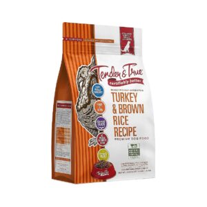 Natural Antibiotic Free Turkey and Brown Rice Dog Food Recipe