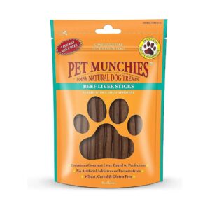 Natural Beef Liver Flavor Dog Sticks for Training 90g