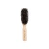 Natural Boar Bristles Dog Brush for Healthy Coat with Beech Wood Handle