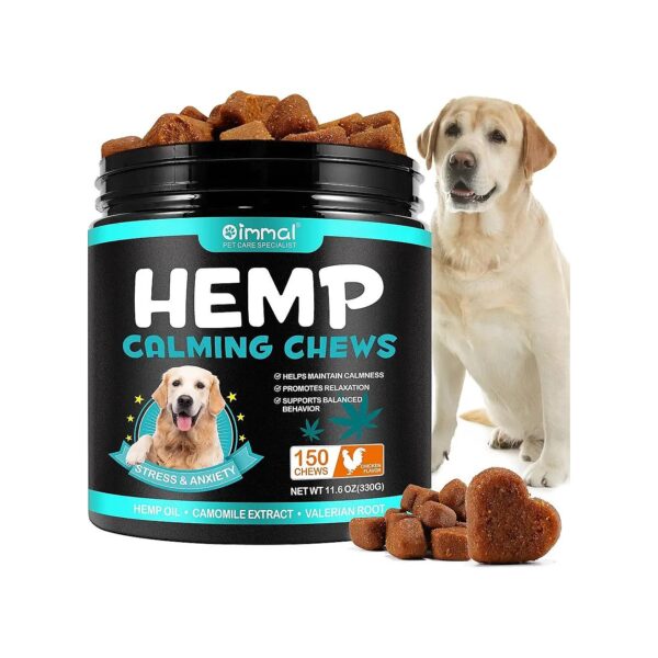 Natural Calming Aids and Stress Relief for Dogs of All Sizes and Breeds