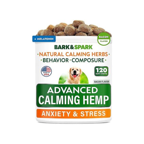 Natural Calming Treats for Dogs Hyperactive Behavior and Anxiety Relief