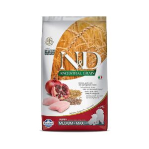 Natural Chicken Puppy Formula Dry Dog Food with Low Fiber