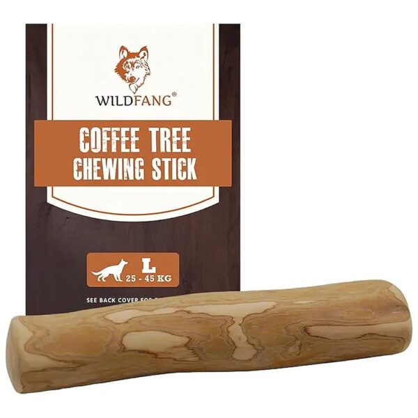 Natural Coffee Wood Dog Chew Stick for Teething Safety