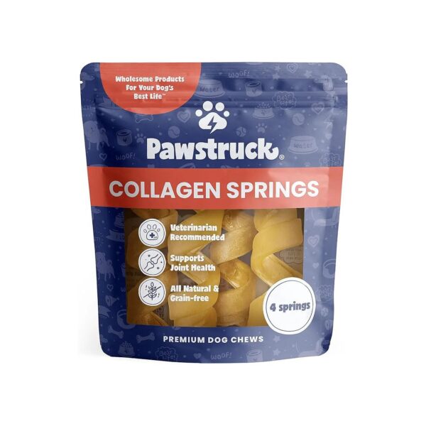 Natural Collagen Springs as an Alternative to Rawhide Chews and Bully Sticks