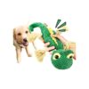 Natural Cotton Plush Dog Toys with Squeaky Sounds for Puppy Small Medium and Large Dogs