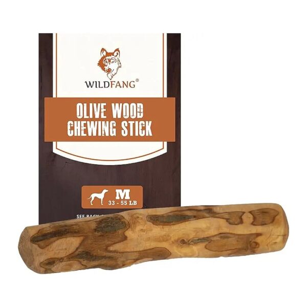 Natural Dental Care for Dogs, Olive Wood Chew Stick