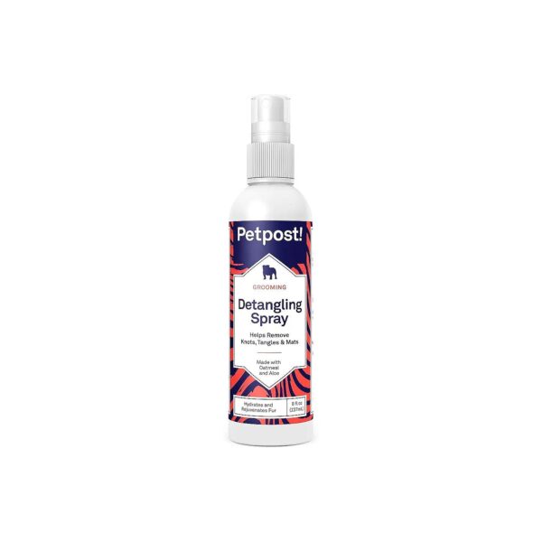 Natural Detangling Spray for Dogs with Oatmeal and Aloe