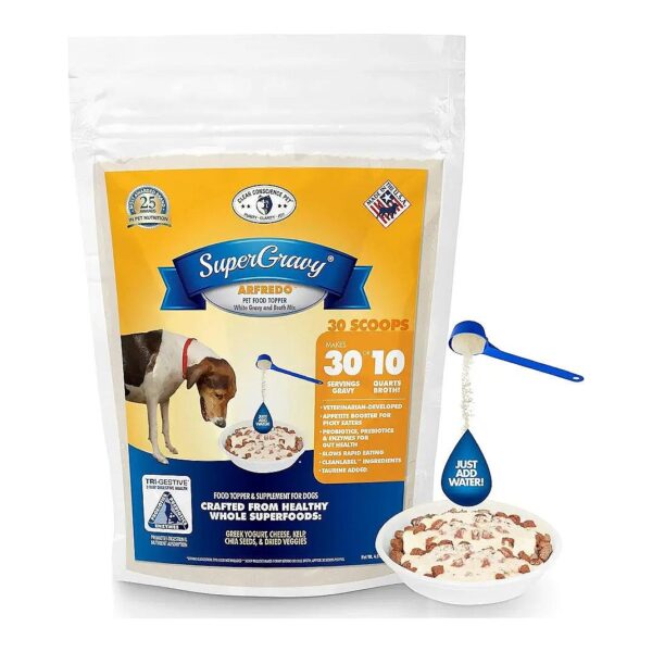 Natural Dog Food Gravy and Broth Mix for Picky Eaters