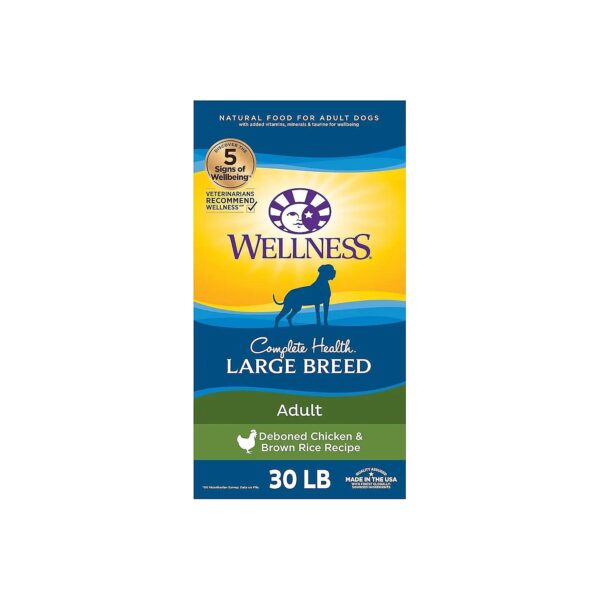 Natural Dog Food for Large Breeds, Chicken Flavor, Grain-Free, Made in USA